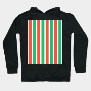 Fluminense Classic Retro Red and Green Stripes 1970 Hoodie